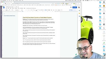 Test #18 - Exact Match Domains vs Partial Match Domains