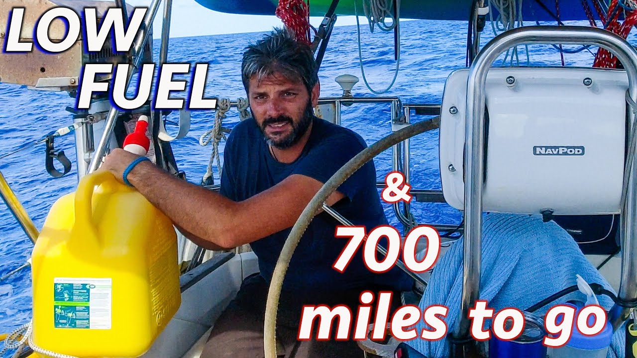 Sailing During Covid: Low Fuel.. Can we Divert?! (Calico Skies Sailing Ep.107)