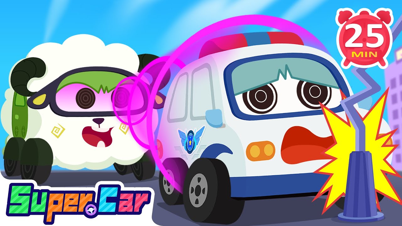 Sneaky Sleep Car Alert! | Super Car to the Rescue! | Fun Kids Cartoons & Rescue Songs