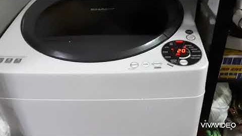 How to operate an Automatic Sharp Washing Machine