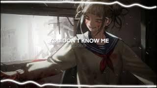 You Don't Know Me // Jax Jones [ Edit Audio ]