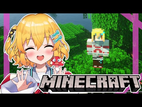 【Minecraft】女装男子が綺麗な風景のバニラ世界でサバイバル！・ V１.２１.7の１日目【秋乃みかく】