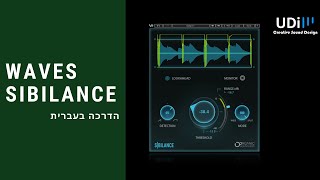 Waves Sibilance - הדרכה בעברית