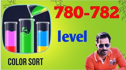 Color sort level 780/782