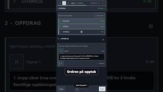 Ordren på opptak