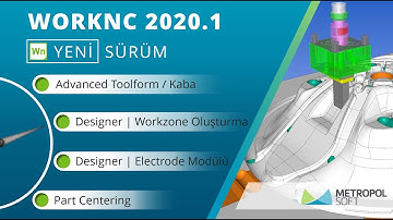 WORKNC 2020.1 YENİLİKLERİ | #2 WORKNC Designer | Workzone Oluşturma
