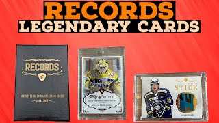 41# LEGENDARY CARDS RECORDS - 2 boxy rekordů extraligy ledního hokeje 1994-2021