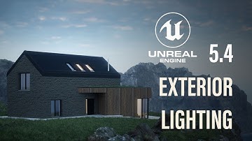 Exterior lighting in Unreal Engine 5.4 | TUTORIAL