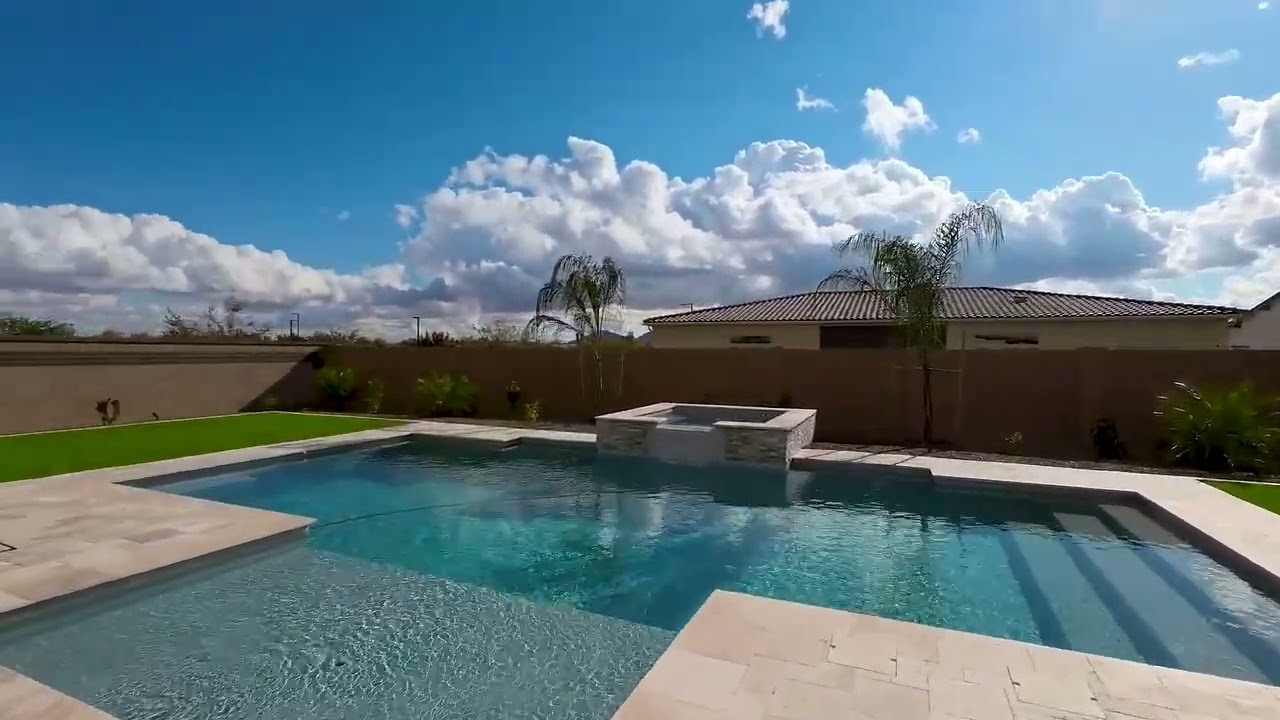 Completed Custom Pool & Hardscape | Phoenix AZ