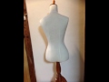 ● トルソー マネキン 洋裁 9号 猫脚 女性用 レディース 2穴式