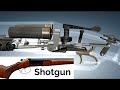 3D Animation: How a Shotgun works