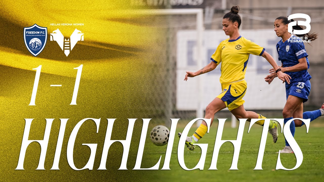 Highlights Serie B Femminile 2025/26 | Freedom-Hellas Verona Women 1-1