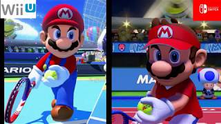 Switch マリオテニスエース とwii U ウルトラスマッシュ のグラフィック比較映像が公開 ゲーム生活はじめました