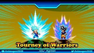 Tourney of Warriors P2 - Vegitto SSJ Blue vs GOKU Ultra Instinct screenshot 2