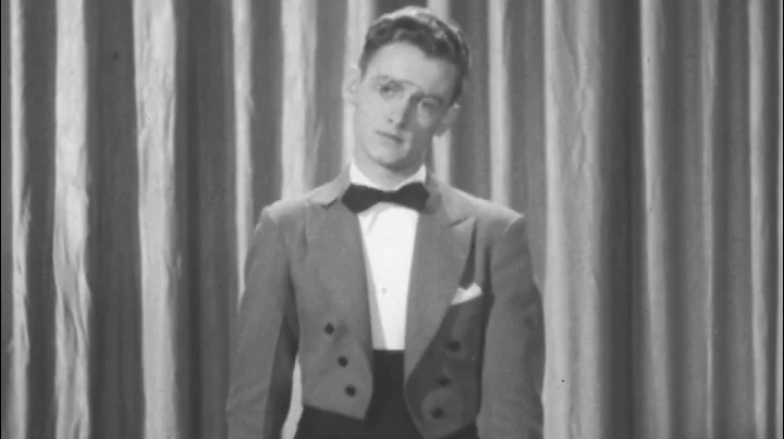 18 Year Old Art Carney Does his Lost Comedy Routin...