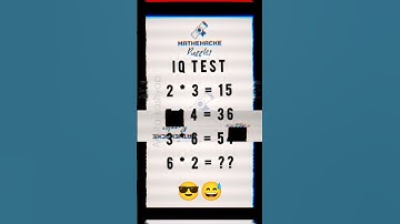 Maths Quiz || IQ Test || Puzzle #ytshorts #mathehacke  #mathpuzzle #logicpuzzles #iqtest #quiz #math
