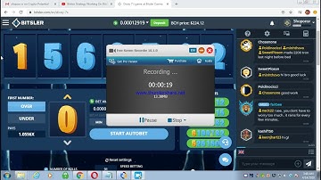 BITSLER BOOM STRATEGY by online earning shopon