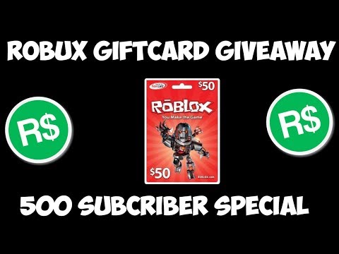 Robux Giftcard Giveaway How To Enter Robux Giftcard Giveaway Roblox 2018 Youtube - robux gift card giveaway live now