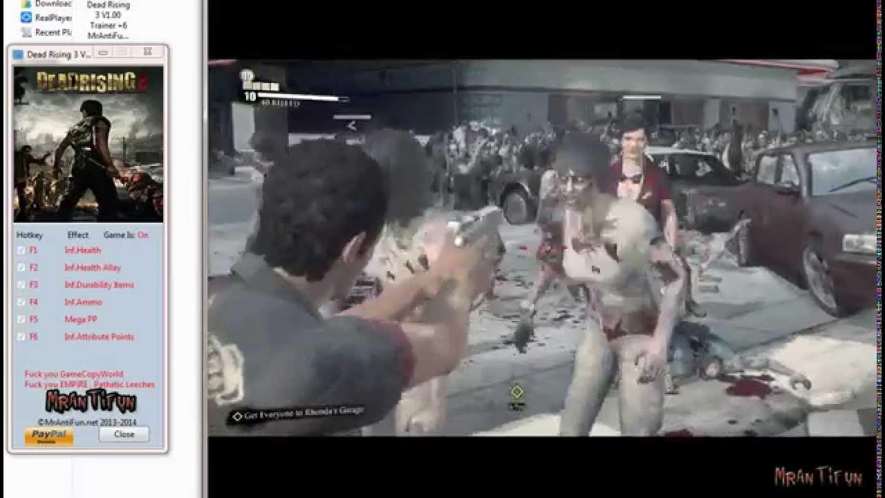 Dead Rising 3 V1.00 Trainer +6 - YouTube