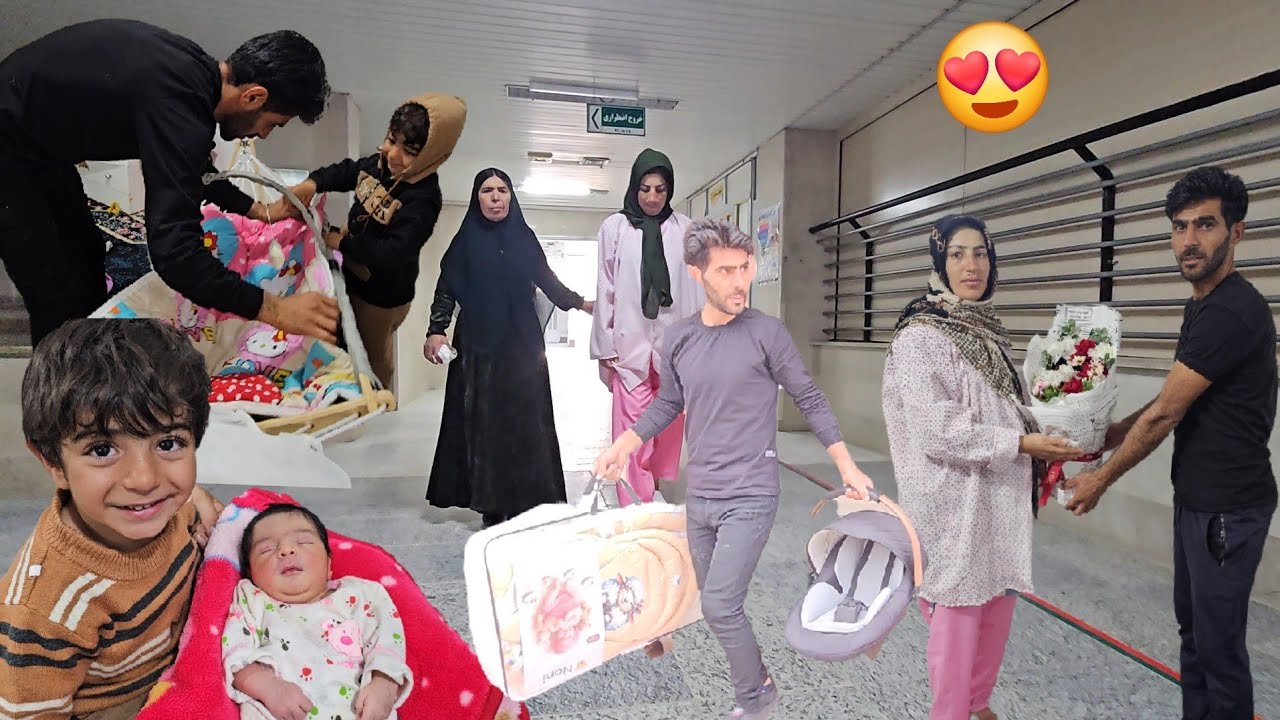 ۲۳ A Pleasant Day: Meeting Saleh’s New Baby & Building the Kitchen at Saleh & Sadri’s Home