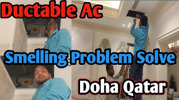 Ductable Ac Maintenance#How To Solve Smelling Problem Hisense VRF Ac#Finac Air-conditioning#Lg#Ac#Ai