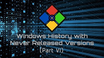 Windows History with Never Released Versions (Future Part 4, SUPERFIXED)