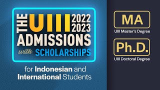 Uiii Open Admissions For The 2022/2023 Academic Year