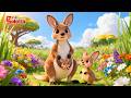 Canción del Pequeño Canguro  - Little Kangaroo Song  |  Nursery Rhymes for Kids | Galatta Kids