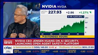 NVIDIA CEO JENSEN HUANG ON AI SECURITY, LAUNCHING OPEN AGENT SAFETY PLATFORM