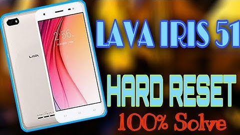 How to reset Lava iris 51 hard reset || Lava iris 51 pattern unlock || password unlock || pin reset.