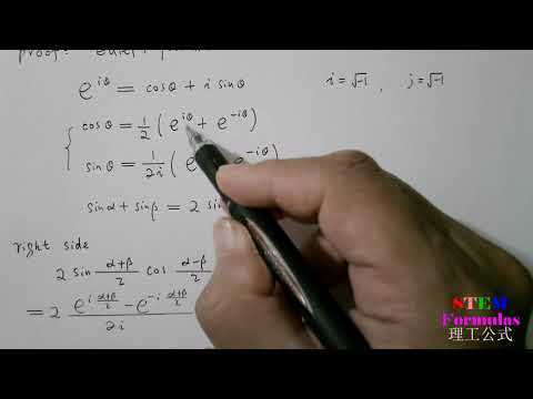 Employ Euler's formula