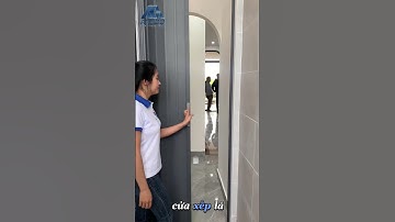 Cửa xếp lá nhôm thích hợp cho cửa nhà vệ sinh.... #cualuoichongmuoiquangngai