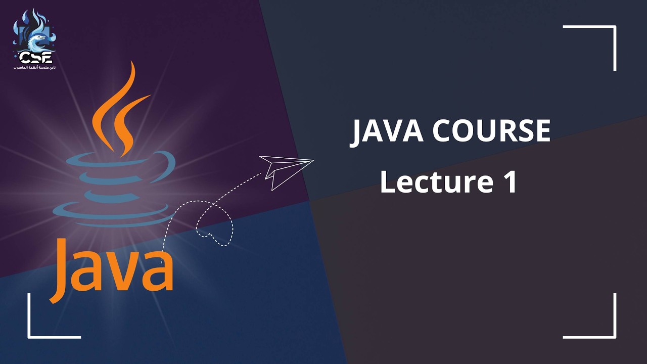 Java & OOP Course | Lecture1