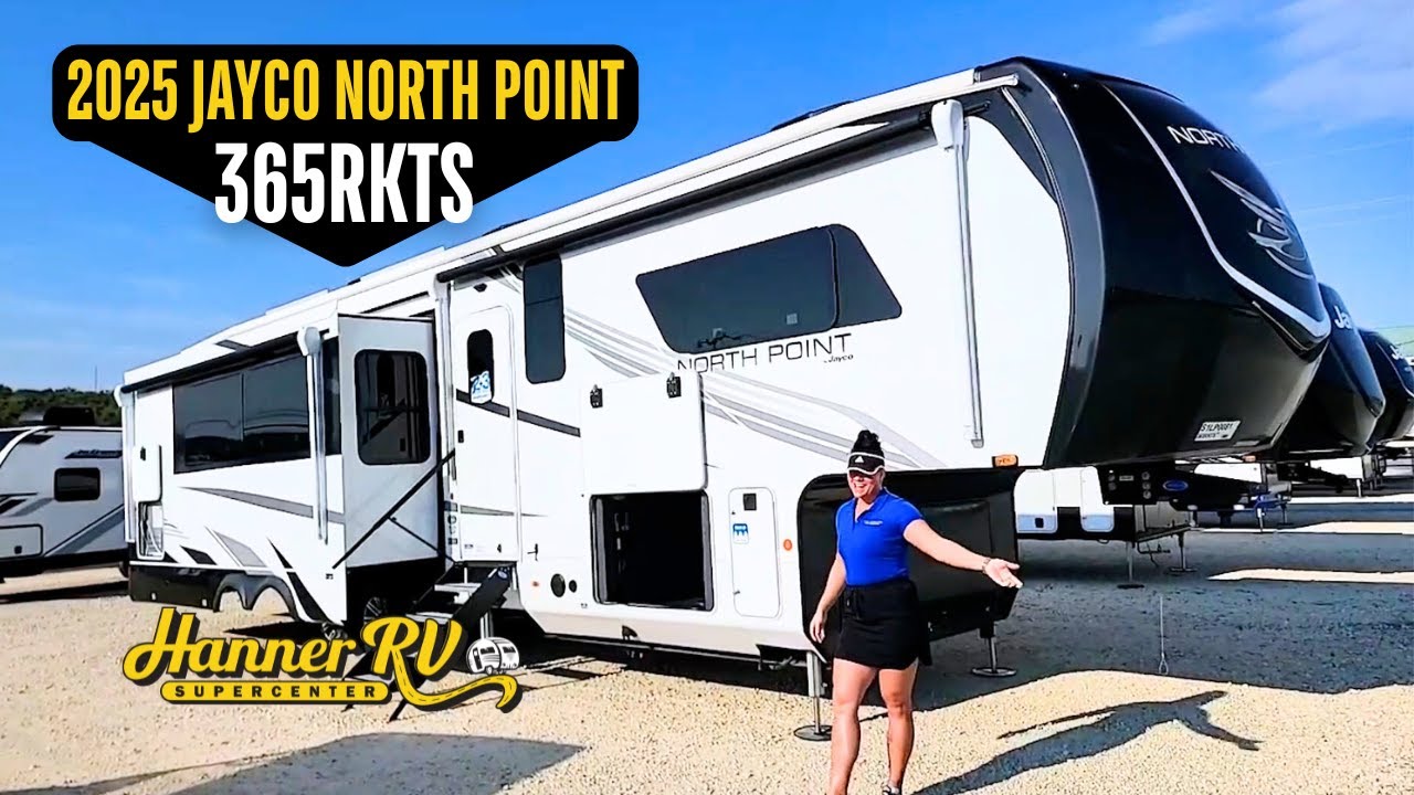 JAYCO NORTH POINT 365RKTS TOUR: The LUXURY 5th Wheel You Need for FULL-TIME Living!