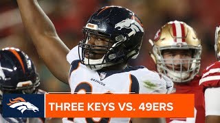 3 Keys to #DENvsSF Matchup | Good Morning, #BroncosCountry