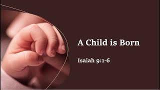 A Child Is Born