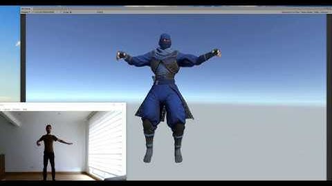 Kinect V2 Unity Avatar Rigging Animation