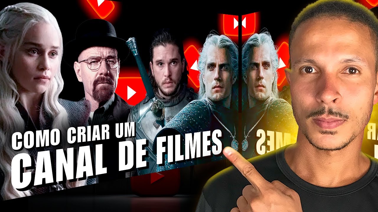 📽️ Como Criar um Canal de FILMES no YouTube e Baixar CENAS Grátis (Monetiza?)