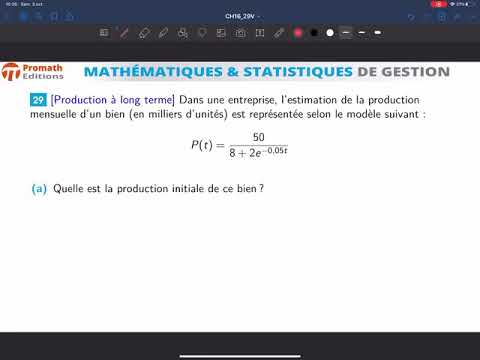 Vidéo: Quelle est la formule de la croissance logistique ?