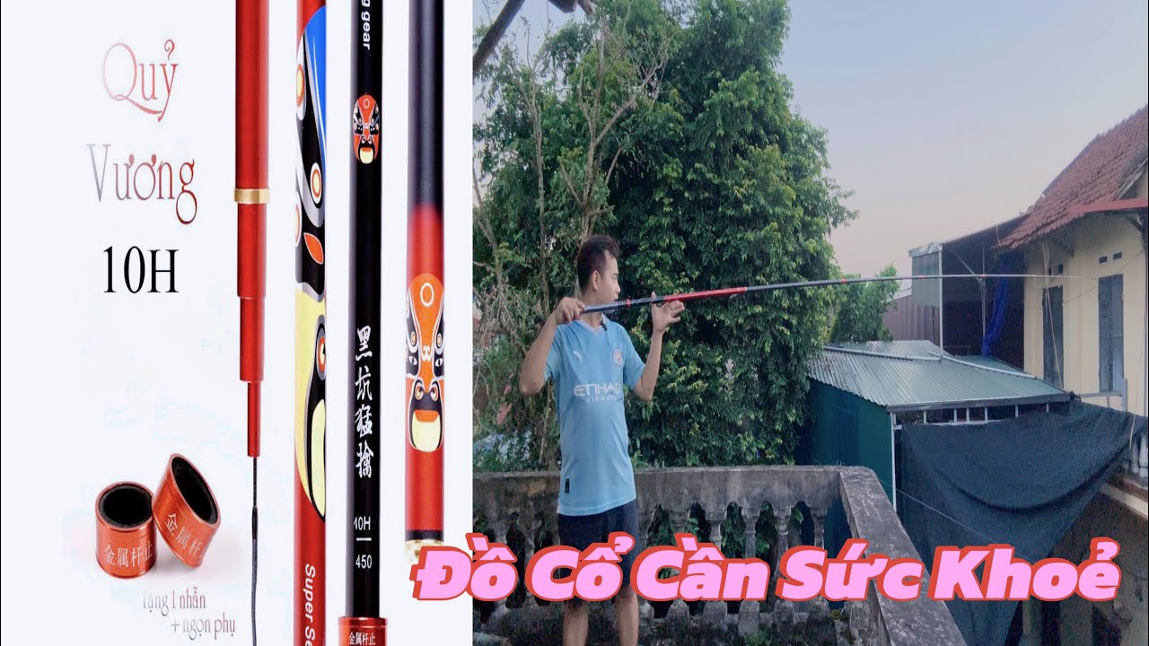  Cần Tay Săn Hàng Quỷ Vương 10h Cầm Không Dành Cho Người Yếu  #huandocau #caucathugian #fishing 