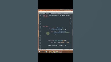 Create Percentage calculator of student marks | make percentage calculator html css js | #shorts
