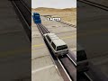 Gavril Roamer vs Train | BeamNG.Drive