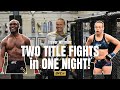 TWO TITLE FIGHTS in ONE NIGHT! | Trevor Wittman on Coaching Kamaru and Rose at #UFC261