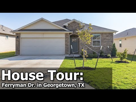 1013 Ferryman Dr., Georgetown, TX home video tour