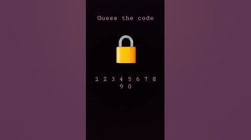 guess the code pt 3