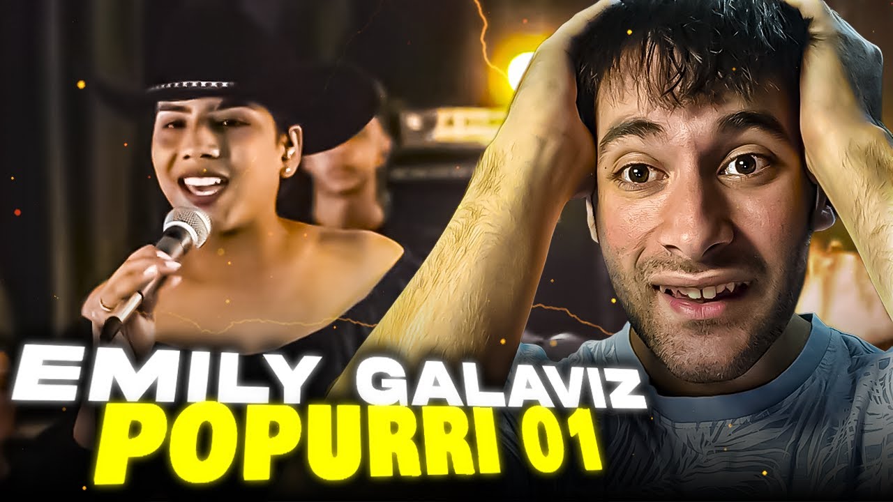 ESPAÑOL REACCIONA al POPURRI 01 de EMILY GALAVIZ | Esta muchacha es Increíble!