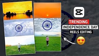 15 August Reels Video Editing Tutorial | Trending Independence Day Reels Video Editing In Capcut App