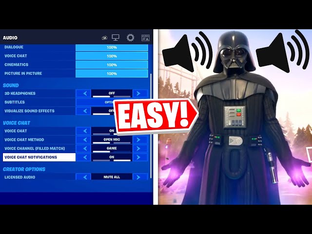 HOW TO FIX GAME CHAT AUDIO IN FORTNITE SEASON 2! (Voice Chat Not Working) 