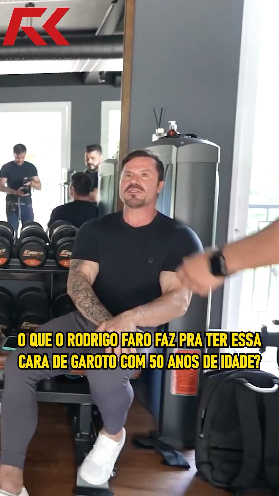 QUAL SERÁ O SEGREDO DO RODRIGO FARO? #renatocariani #rodrigofaro #segredo #academia #dieta #resenha