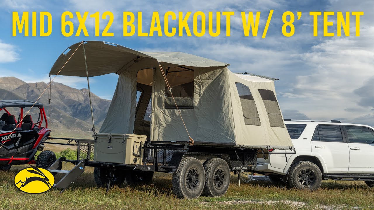 Tent Trailer 6x12 | Jumping Jack Trailers